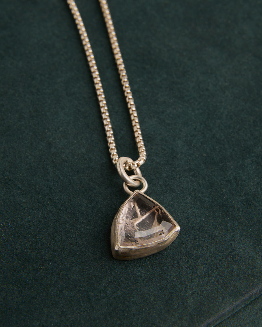 Morganite Pendant Necklace