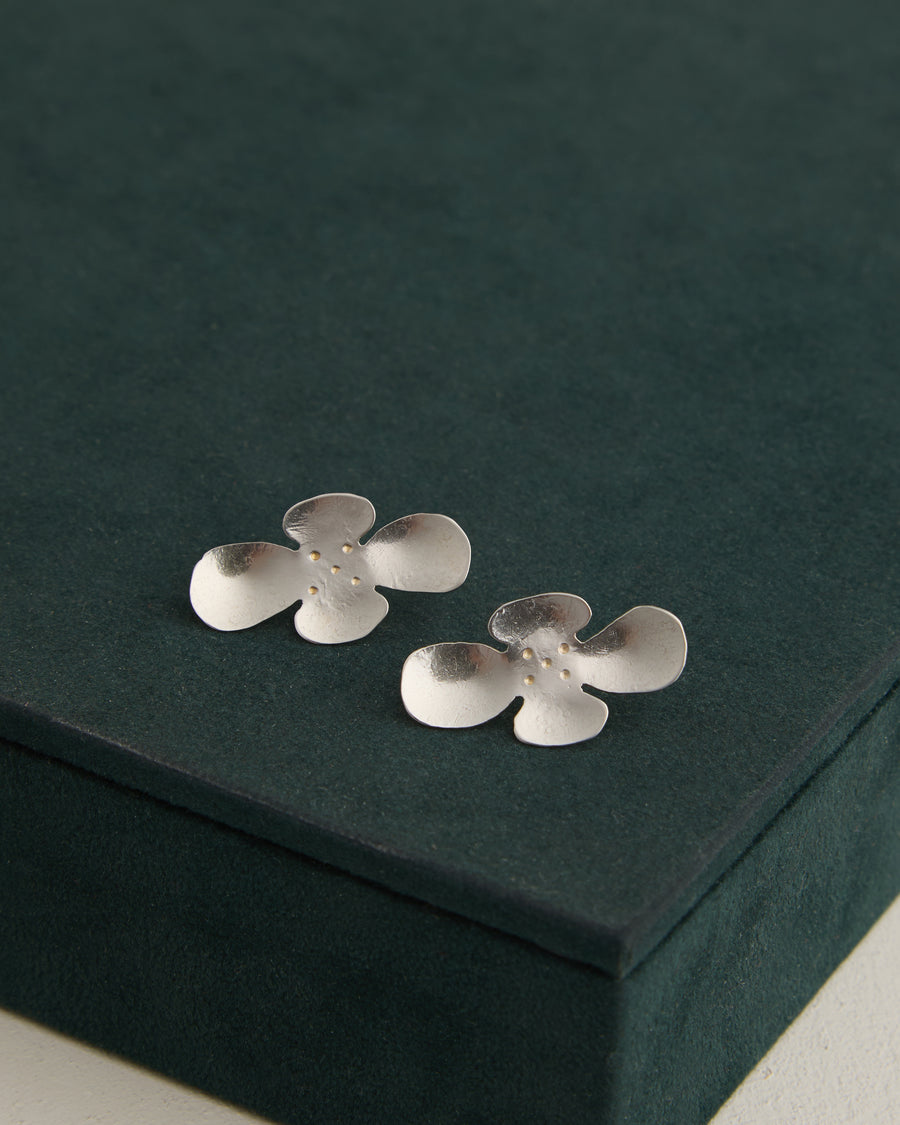 Medium Flower Earrings
