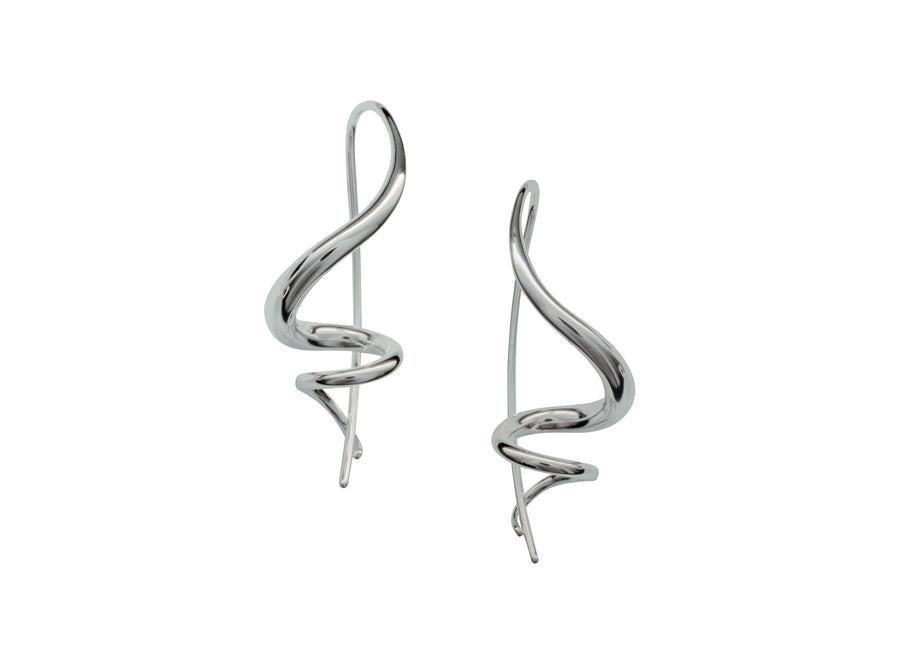 Silver Encore Earring