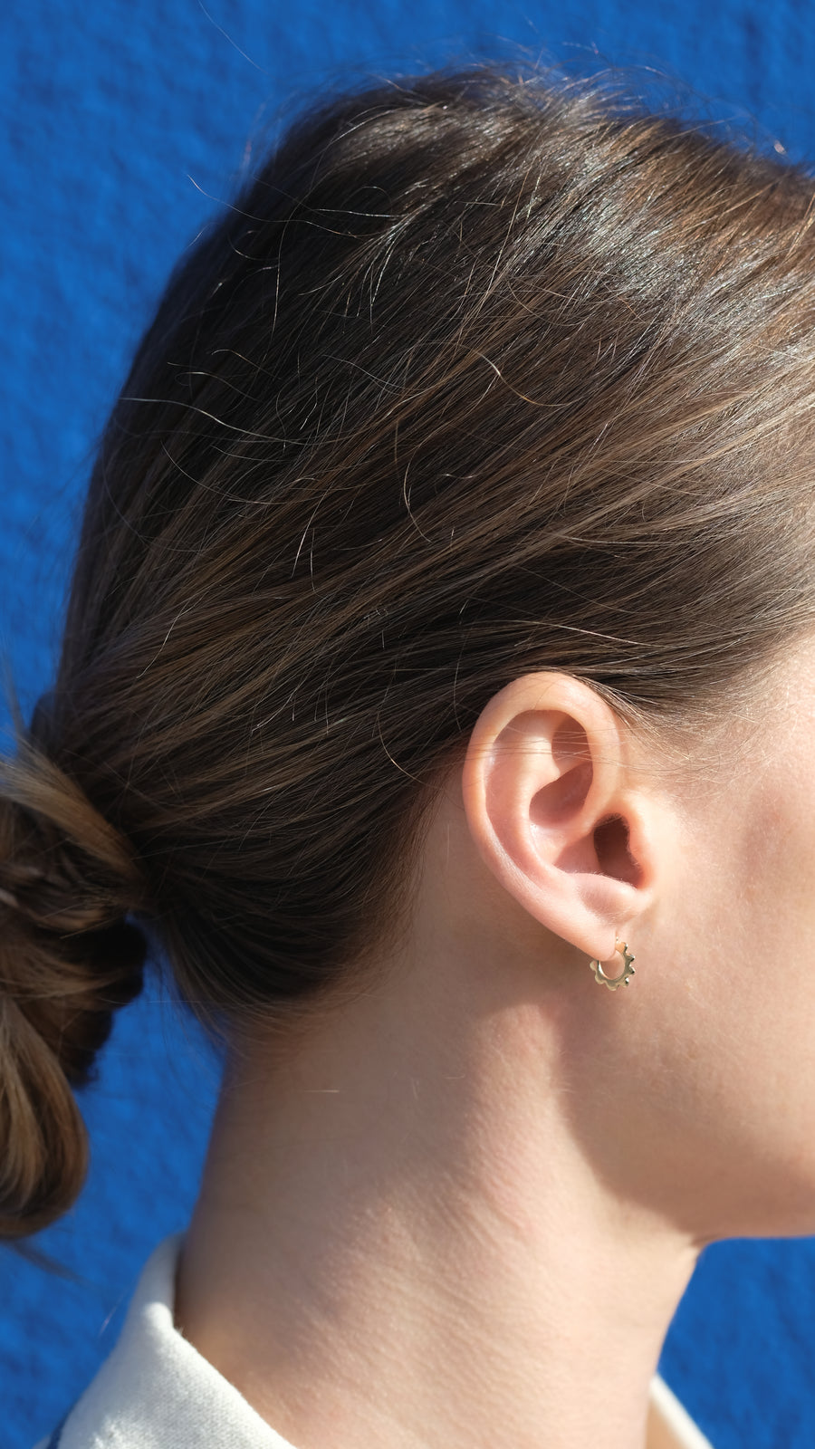 Small Gold Ambra hoops